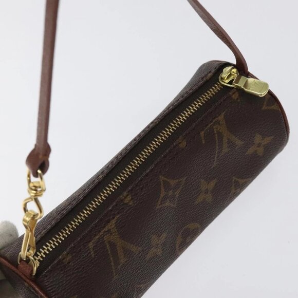 LOUIS VUITTON Monogram Papillon Pouch LV Auth - Picture 6 of 16